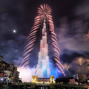 Burj khalifa Fireworks